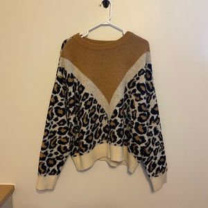 Printed sweater